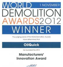 OilQuick Deutschland Demolition-Award